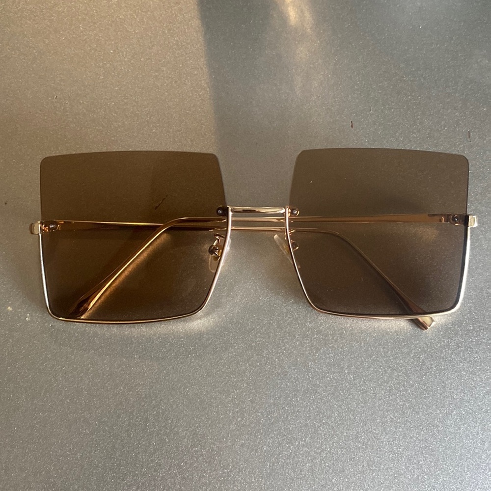 Tan sunglasses